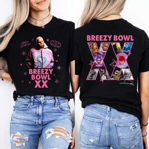 Chris Brown Tour Breezy Bowl XX T-Shirt, Breezy Bowl T-Shirt, Chris Brown Shirt